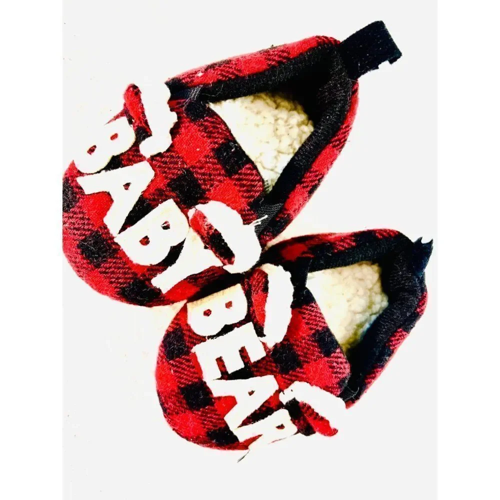 Dearfoam Unisex Baby Bear Slippers 3-6mth